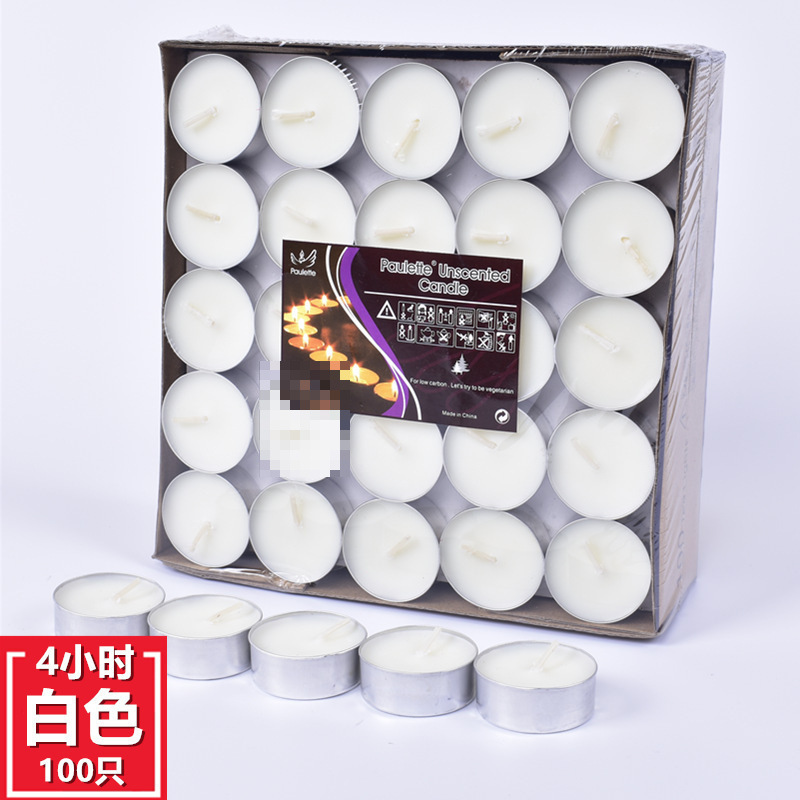 4 horas Blanco 100 - Tipo estándar ☆