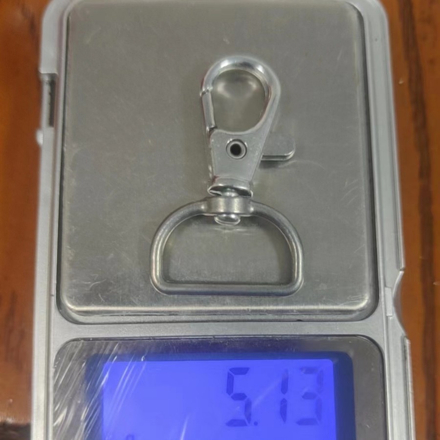 6 점 D 자형 꼬리 개 버클 5g