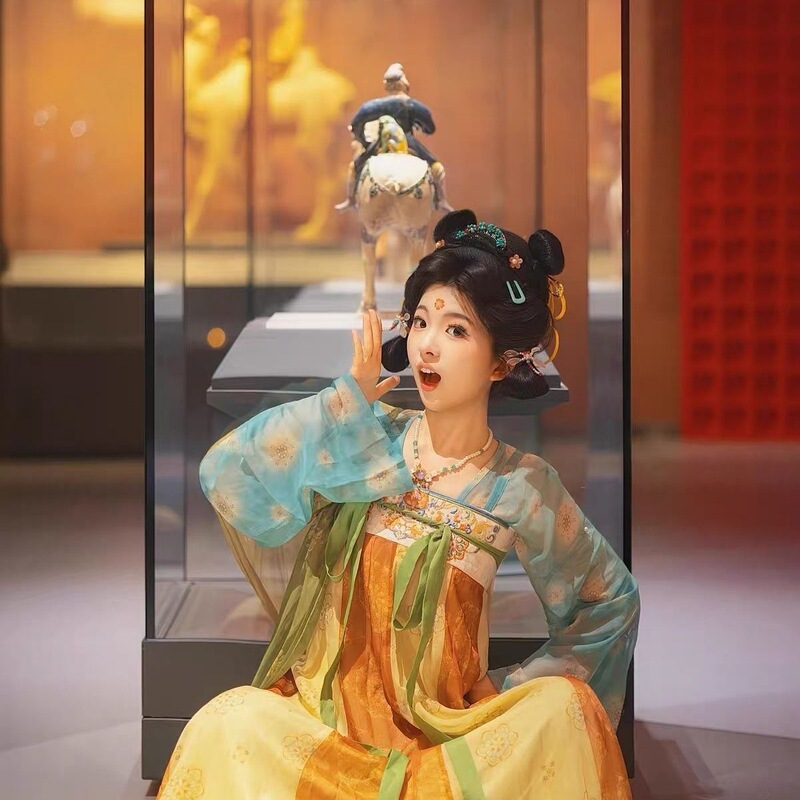 2026 New Arrivals: Han Dynasty and Tang Dynasty Style Qixiong Shirt and Skirt Set, Spring New Hanfu for Women, Adults, and Others 2026 New Arrivals: Han Dynasty and Tang Dynasty Style Qixiong Shirt and Skirt Set, Spring New Hanfu for Women, Adults, and Others