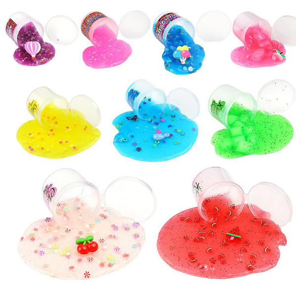 Crystal Crystal Slaim mucus jelly jelly mud sludge sludge gel pokes…