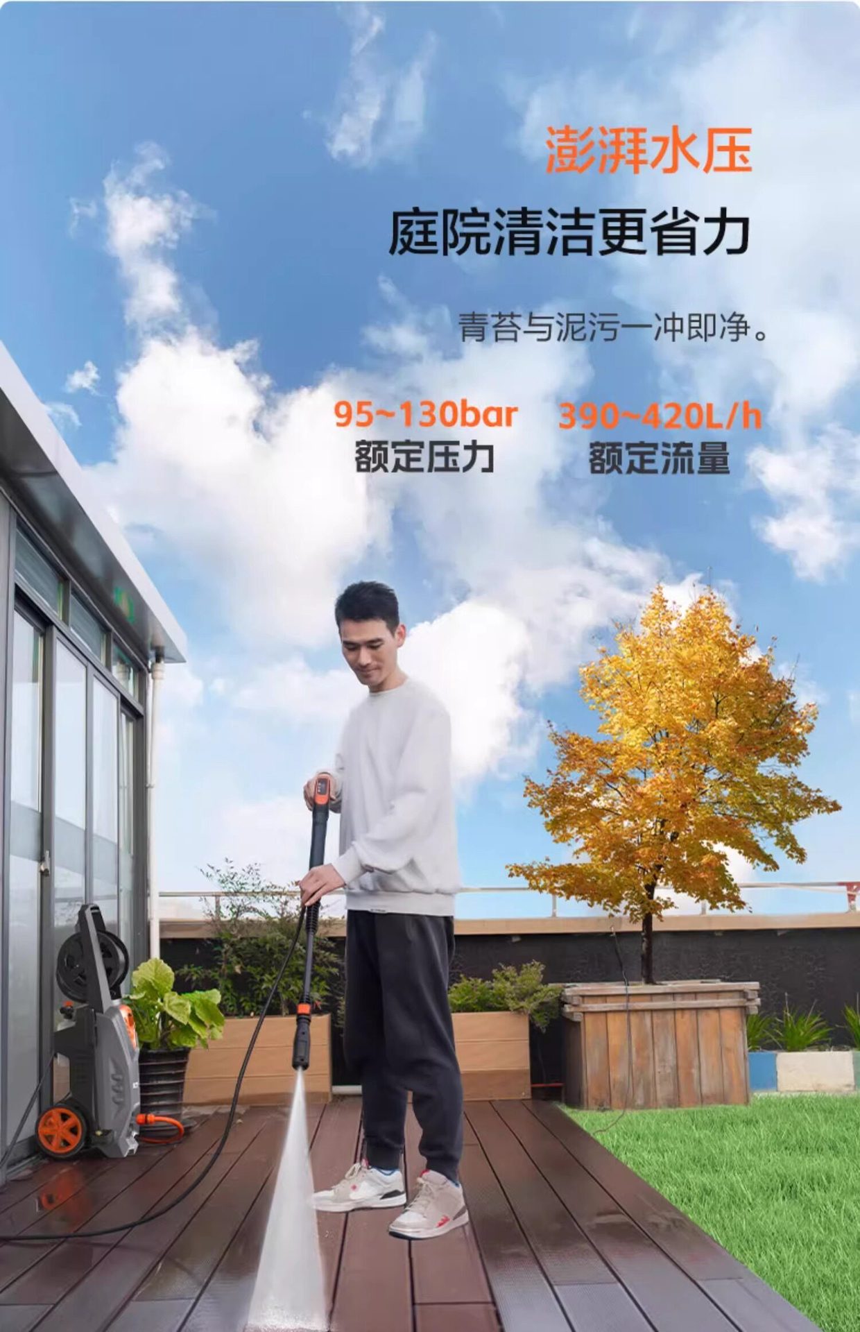 Yili 5662 Series Car Washing Machine, High-Pressure Household 220V Cleaning Machine, Portable Water Gun, High-Power Car Washing Tool