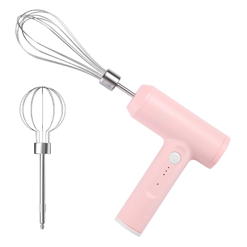 Batidor de huevo eléctrico hogar pequeño Espumador de leche crema batidor de leche de café inalámbrico hogar hornear batidor de huevo eléctrico