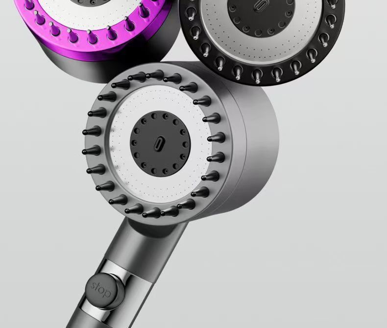 Household high-pressure shower head, bathroom heater, hair dryer, showerhead, rain shower, massage showerhead, bathing wonder undefined