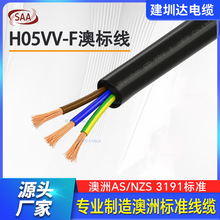 �Ę�늾�H05VV-F 2*4ƽ����о�o�׾�AS/NZS 3191��׼250/440V늾�