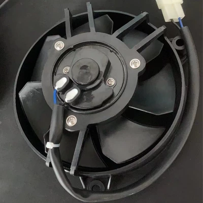 7-Yarpaqlı Soyuducu Fan Bajaj Pulsar Ns 200 as Rs Dominar Ktm Duke üçün