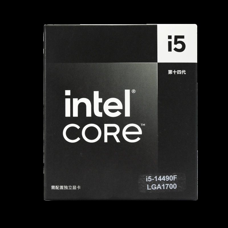 Intel Core i5-14490F 14-го поколения настольный компьютер, CPU, процессор, оригинальная коробка, совместим с Z790