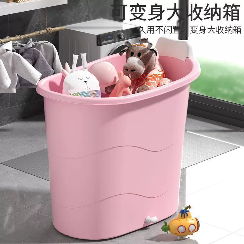 Plastic tub for home use full body, increased thickness