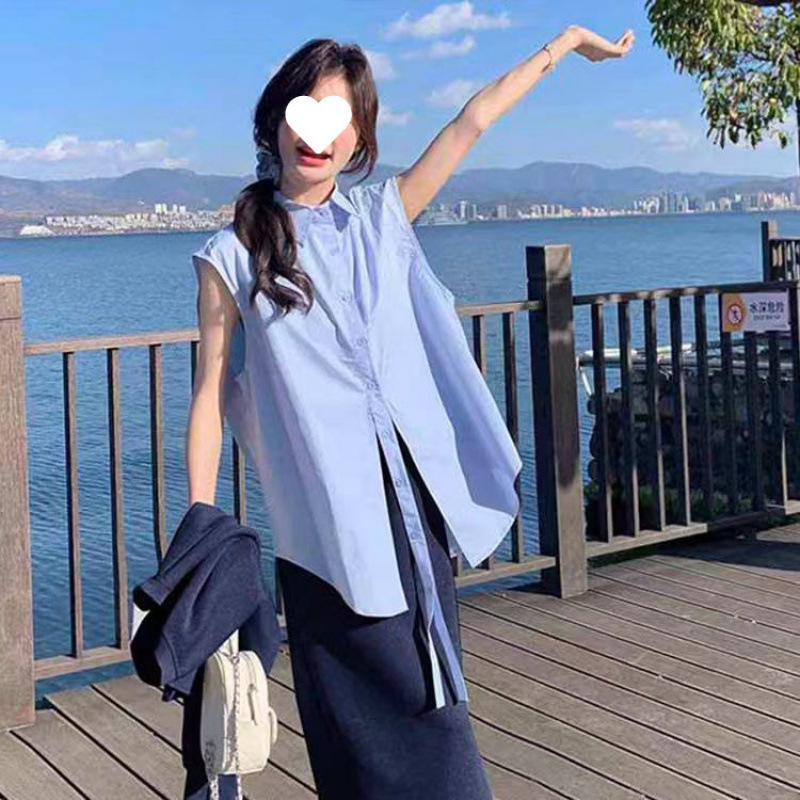 2025春季新款百搭休闲设计感通勤风韩系衬衫卫衣半身裙三件套女|undefined