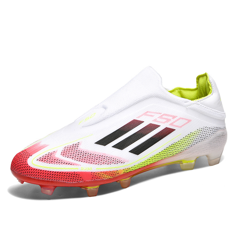 2025 nuevos zapatos de fútbol para hombres y mujeres de clavos largos zapatos de entrenamiento antideslizantes juveniles fábrica de botas de fútbol