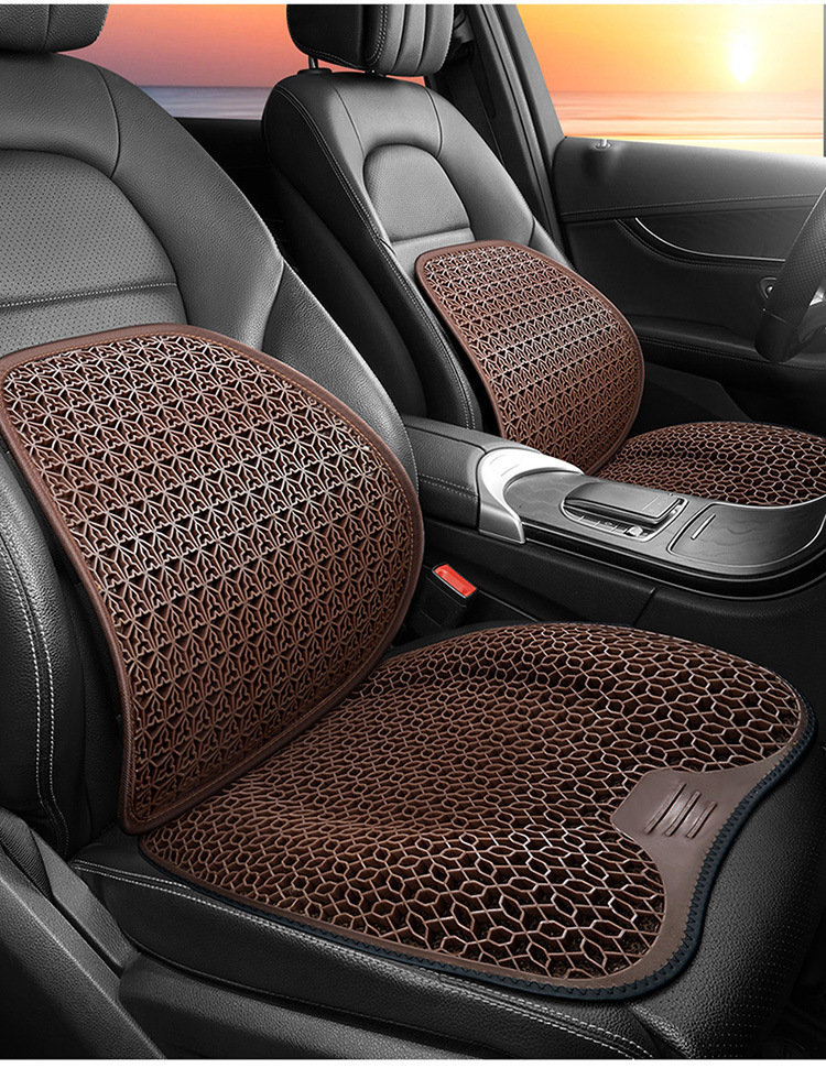 Summer Honeycomb Sedentary Gel Gel Car Waist Breathable Office Children's Cool Mat Waist Cushion Ice Cushion Pillow