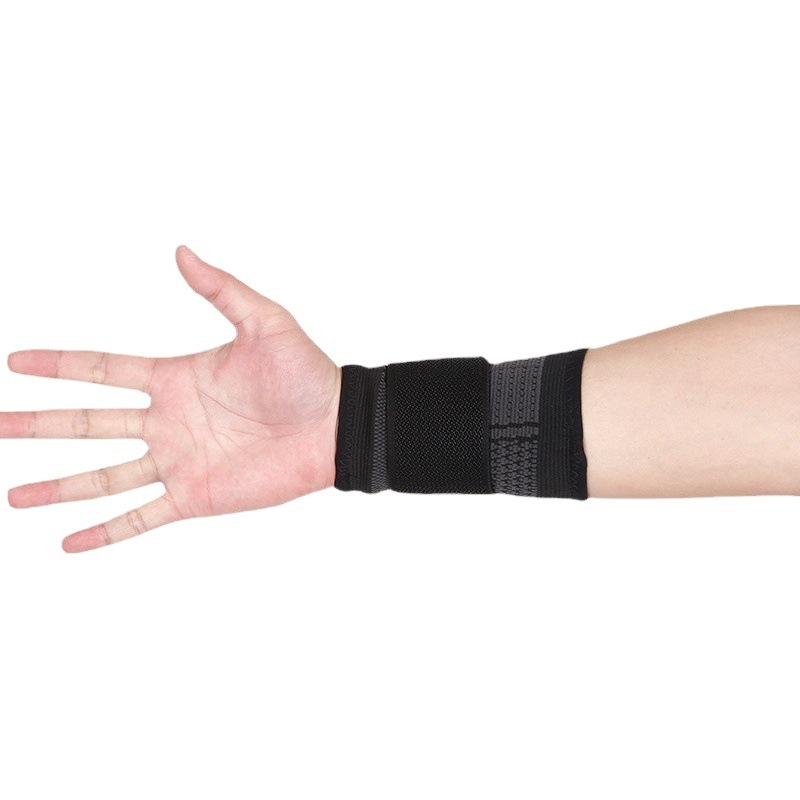 Strap-On Wrist Wraps for Men and Women for Cycling, Basketball, Badminton, Tennis, Fitness, Compression Wrist Sleeves, Wrap-Around Style