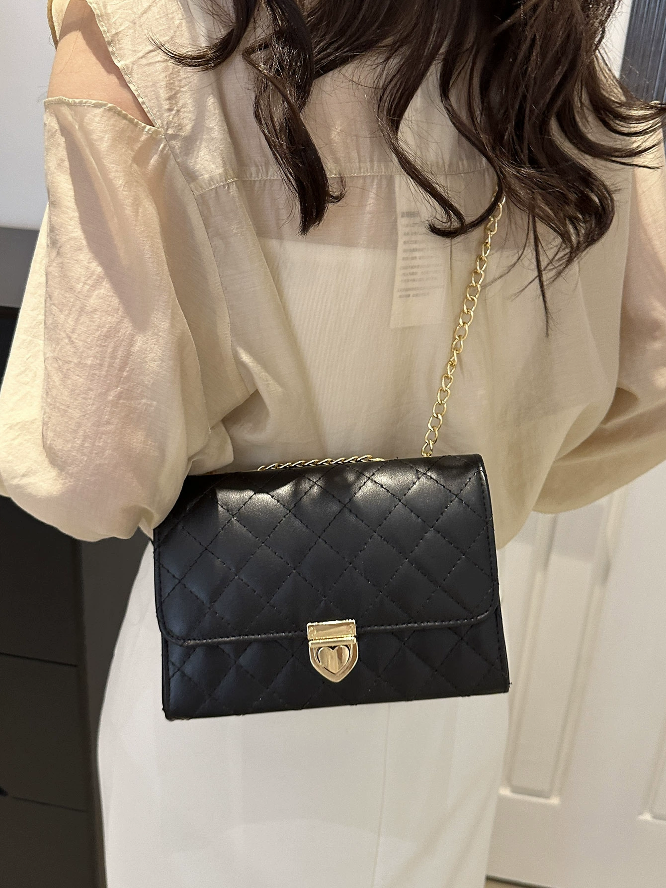 Цепочка, летняя брендовая модная сумка через плечо, стиль Chanel, сумка с цепочкой, корейский стиль, премиум