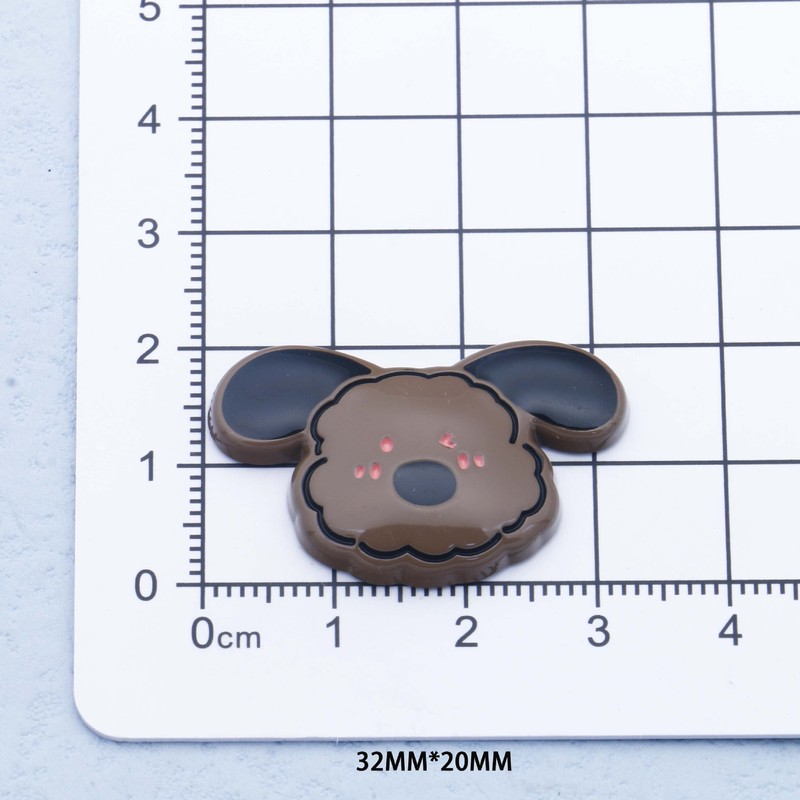 漫画かわいい犬 diy 金属滴下オイルヘッドバンドヘアピン携帯電話ケース合金ジュエリーアクセサリー靴の装飾パッチ|undefined