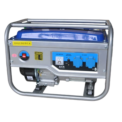 Cross-border in stock 3kw gasoline generator 220v European gauge household outdoor small 4/5/8kW10KW110V US gauge (Avtomobil generatorları)