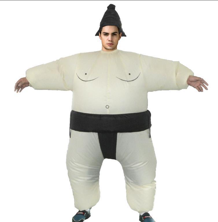廠家貨源相撲服充氣衣服成人兒童活動演出表演派對搞笑大胖子服裝