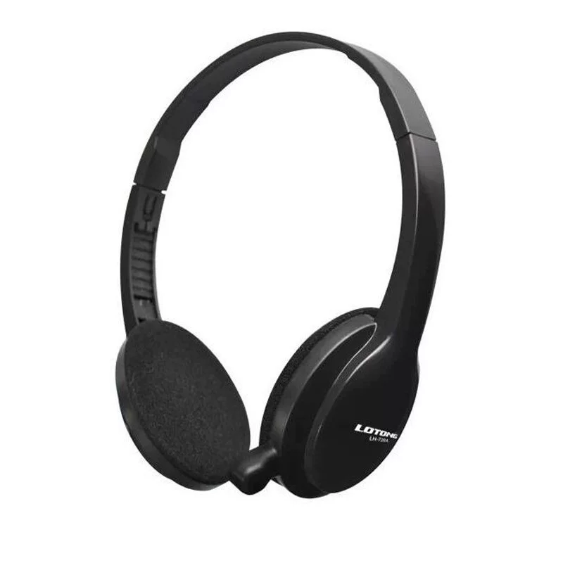 Lotong LH720 проводные накладные наушники для ноутбука/телефона, двойной разъем или одинарный разъем