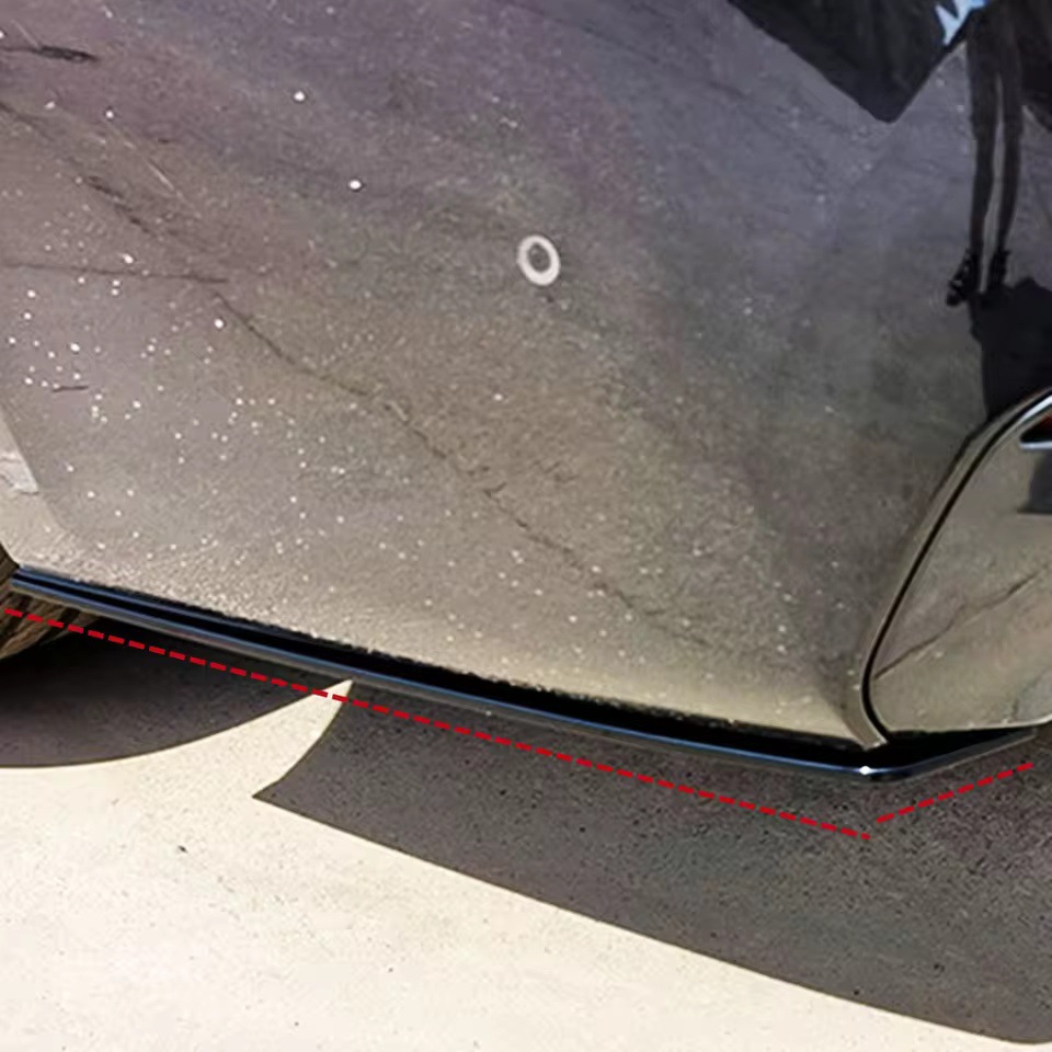 Suitable for BMW 5 Series G30/G38 MP model rear bumper corner modification, rear bumper side panels, rear spoiler, small body kit, side skirts