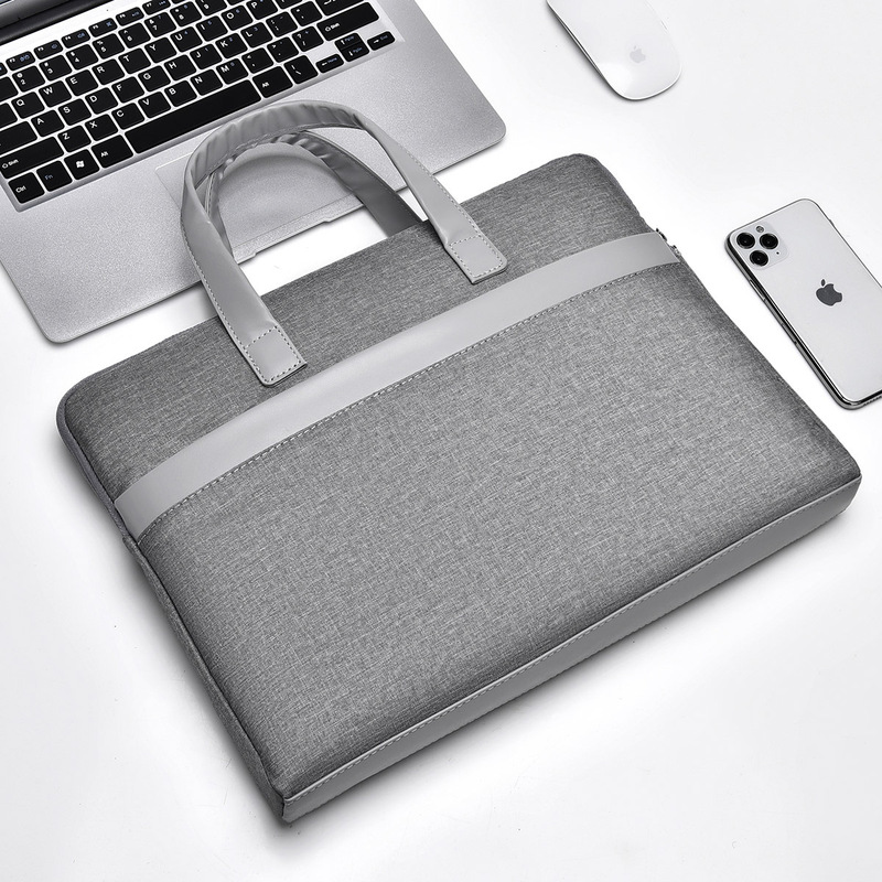Laptop Bag Business Laptop Men's 14-inch Document Bag Briefcase Portable Logo