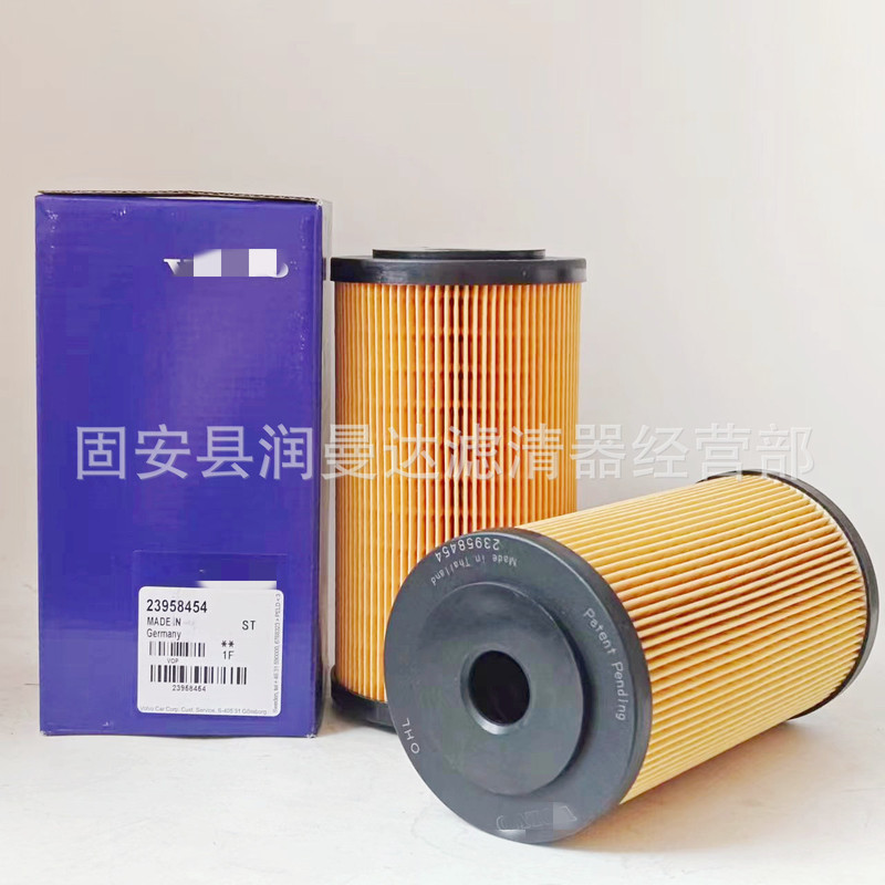 Supply of 23958454 Oil Filter Element for Construction Machinery Parts and Generator Set Oil Filter Element