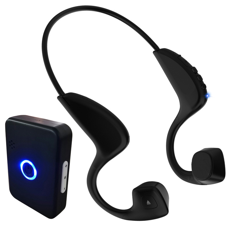 骨伝導補聴器 Bluetoothピックアップ 骨伝導補聴器 テレビ用イヤホン 高齢者向け|undefined
