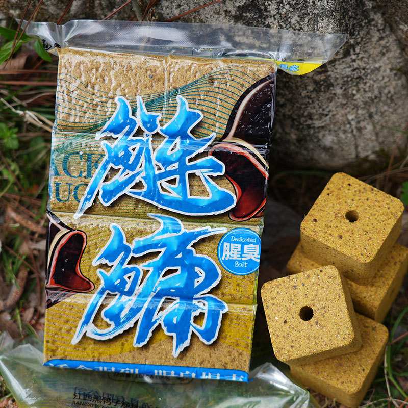 Pato negro, cebo cuadrado, versión mejorada, caña de lanzamiento, pesca salvaje, ríos, lagos y embalses, carpa cruciana, besugo, carpa plateada, carpa cabezona, cebo agrio y maloliente