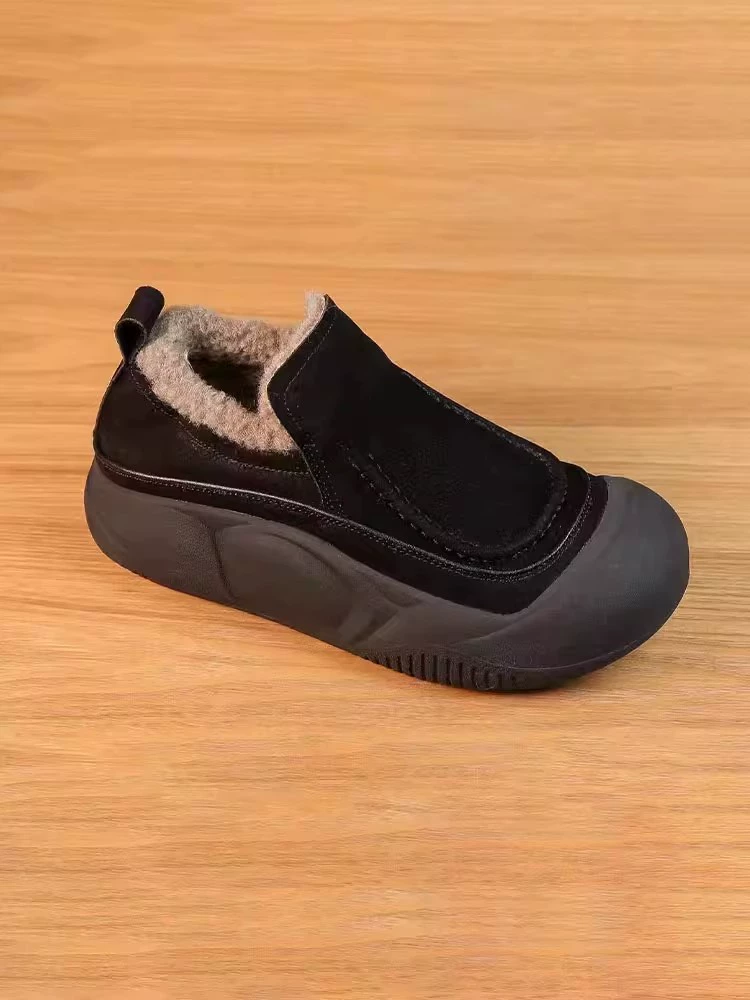 Winter keep warm shoes for leisure platform, 2023, internet celebrity