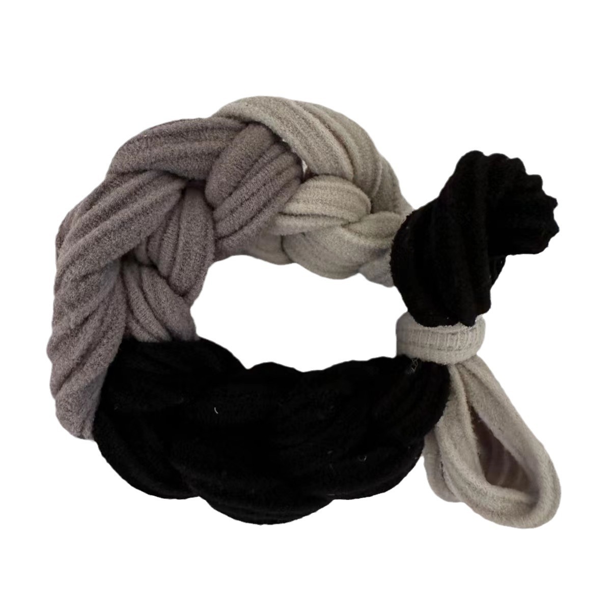 Niños cuerdas de cabello de color dopamina elásticas antideslizantes cuerdas de cabello tejidas a mano cabello al por mayor