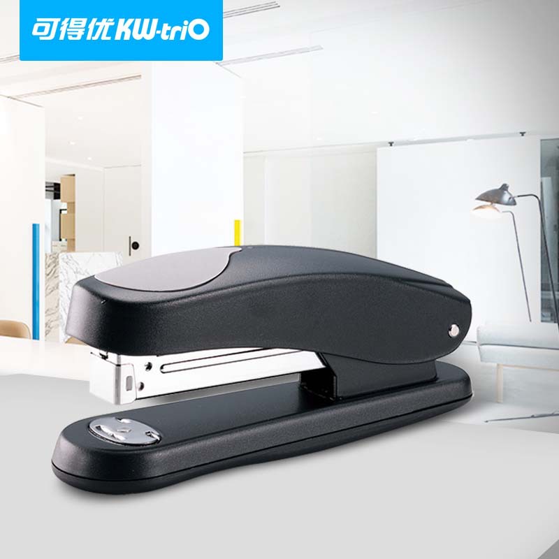Kedeou (KW-triO)5558 grapadora de hierro 20 páginas grapadora de ahorro de mano de obra de metal