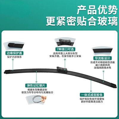 Front and Rear Wipers, Wiper