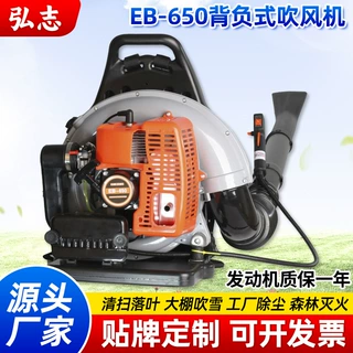 EB650背负式汽油吹风机大功率风力灭火机吹树叶雪机道路园林吹尘