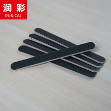 红芯黑砂指甲锉17.8*1.9*0.4cm直形锉 指甲搓 美甲工具 指甲挫