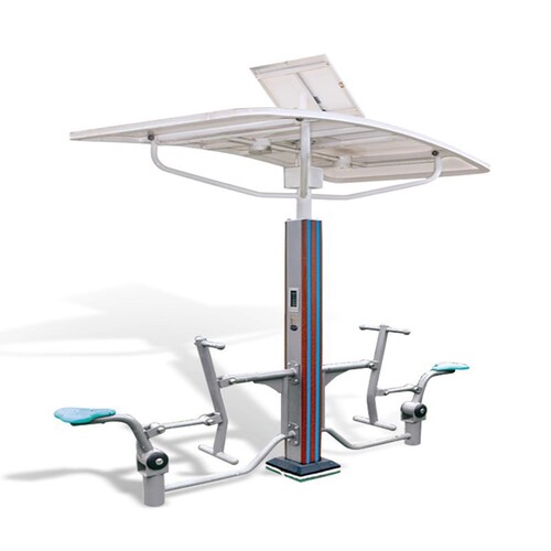New National Standard Smart Generation 2 Outdoor Fitness Equipment Park Community Sports Path Voice Broadcast Walk Machine