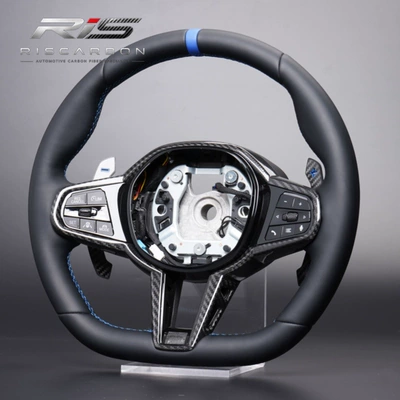 blue label carbon frame 5au: Steering wheel
