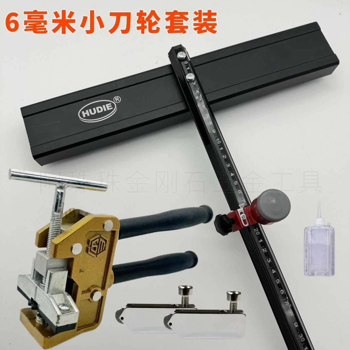 新款滑轮推刀地砖手动瓷砖岩板切割机上压大力22mm推拉大刀