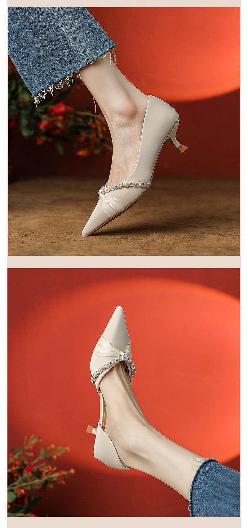Décolleté stiletto in raso per matrimonio e damigella donore_voghion.com