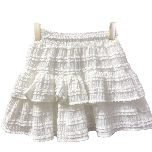 Spring Japanese sweet ballet style soft girl lace cake skirt for women design niche puff short skirt