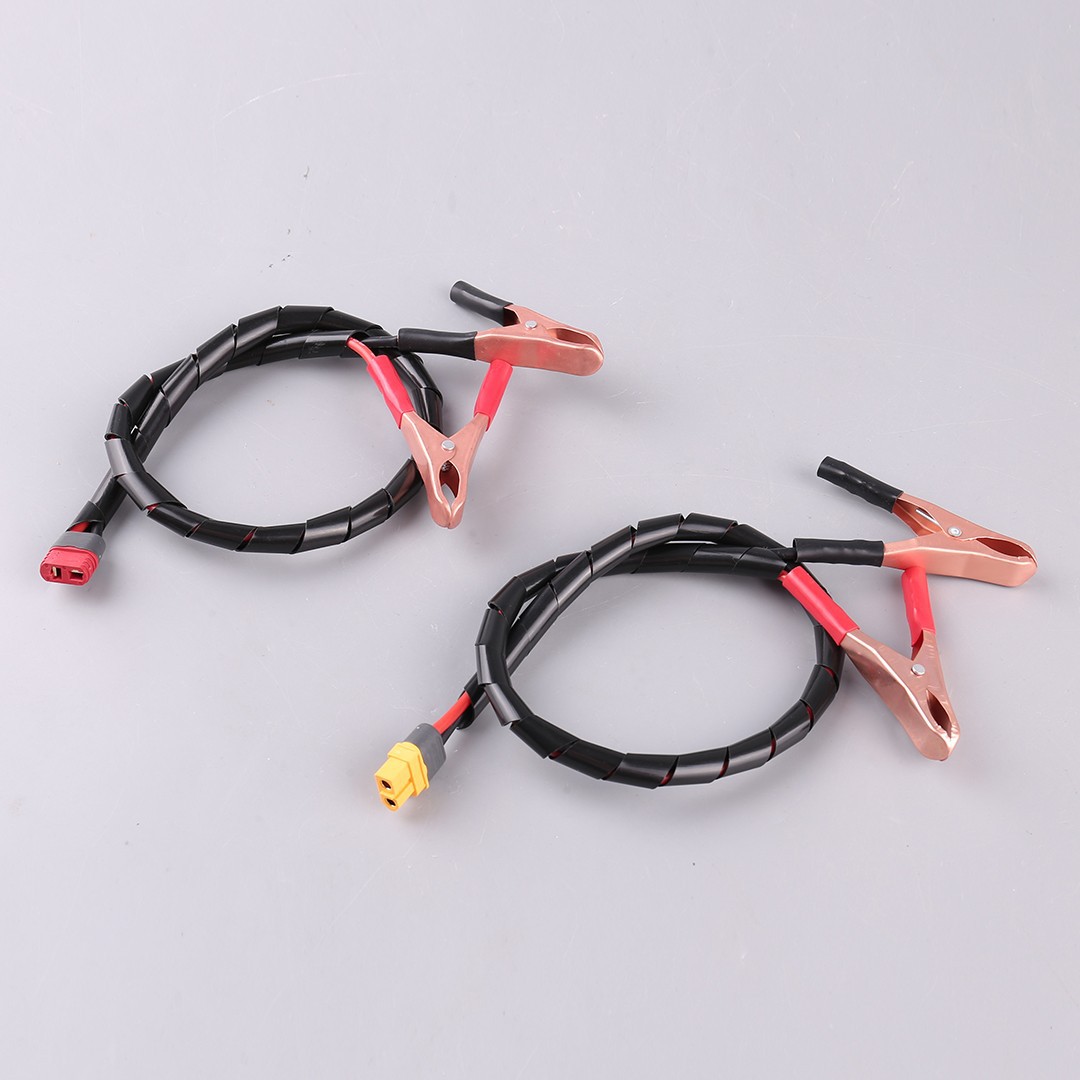 Mayatech 电瓶夹延长线T插 XT60硅胶线转接线 TOC启动器专用配件