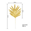 Golden green plant lamp, decorations, accessory