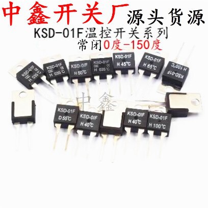 Normally Closed Ksd-01F Temperature Control Switch Juc-31F 0 Degrees-150 Degrees Normally Closed H To-220 Temperature Element Normally Closed Ksd-01F Temperature Control Switch Juc-31F 0 Degrees-150 Degrees Normally Closed H To-220 Temperature Element