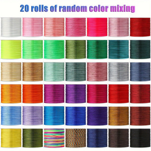 V 18823 Colorful Flat Elastic Thread ��ɫ��z�������羳