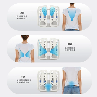 Sitting, In-Car Massage Cushion, Waist support