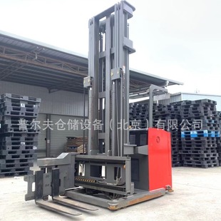Used Forklift Three-way Station Driving Electric Forklift High Narrow Lane Three way forklift Stacker