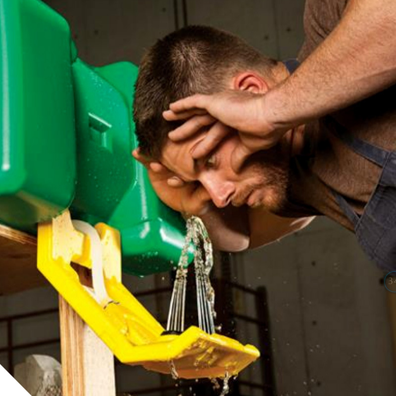 霍尼 巴固7501A 便携式洗眼器34.1L眼部清洗喷淋工业清洗眼部防护