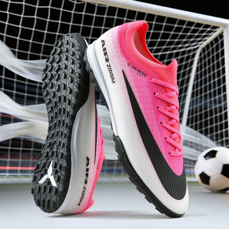 Zapatos de Fútbol para Hombre de Malla y TPU Ligeros y Transpirables para Entrenamiento
