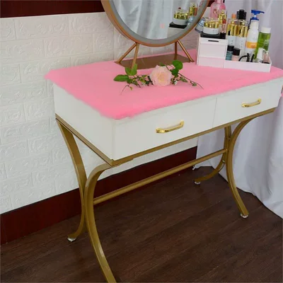 Light Luxury Wool Rug for Bathroom, Car Carpet - classic-rose-red-8040cm