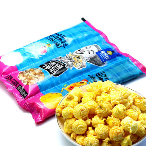 Migu Le 3-in-1 Popcorn 200g Cream Flavor Caramel Flavor Commercial Popcorn Ingredients Wholesale for Cinema KTV