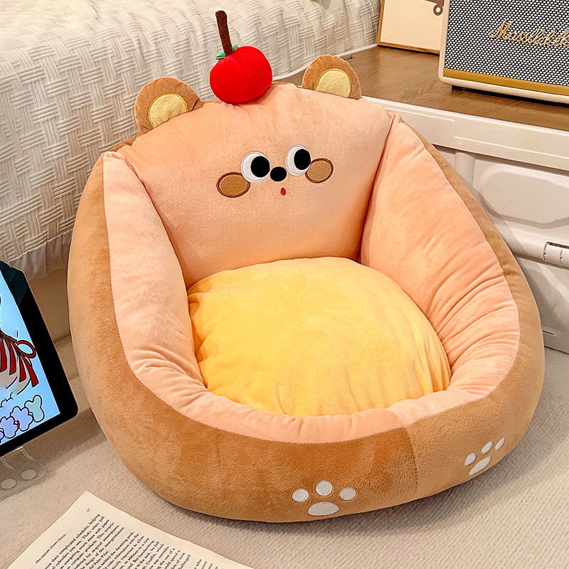 Piso de futón perezoso, cojín de tatami, dormitorio sobre el suelo, hogar, cojín, balcón, ventana salediza, cojín de pedos en el piso