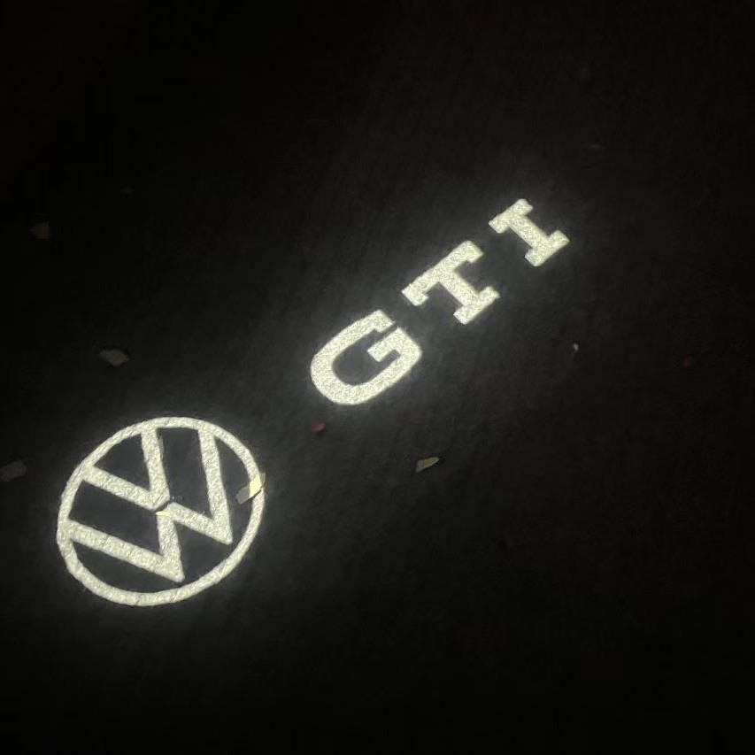 Adecuado para Volkswagen Golf GTI Espejo retrovisor Luz de piso Espejo retrovisor Luz de alfombra Espejo retrovisor Luz de bienvenida
