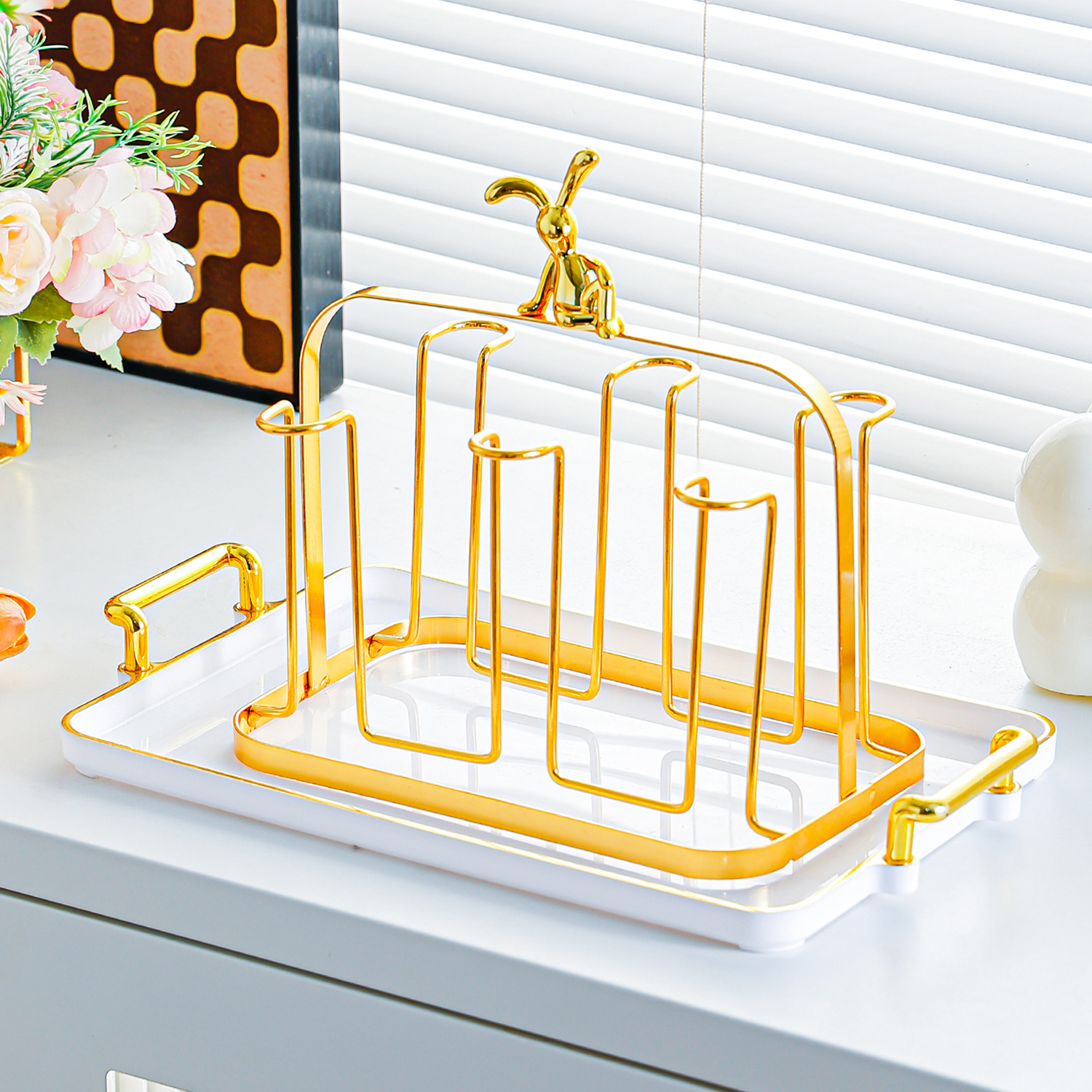 Taza de vidrio de alta calidad, taza de agua potable, taza de té con asa, juego de tetera, sala de estar, hospitalidad familiar, simplicidad moderna