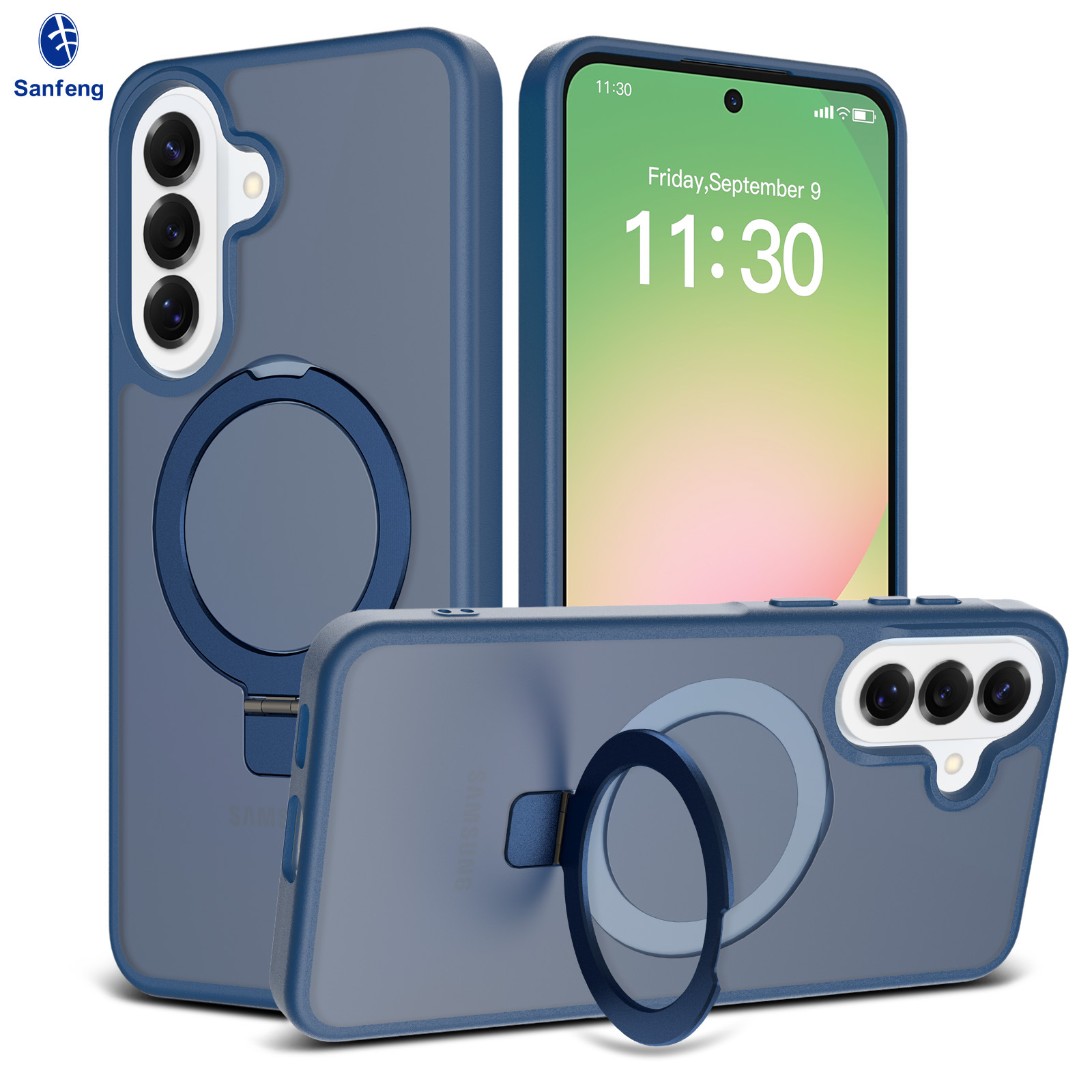 Amazon nuevos productos Samsung a57 succión magnética soporte de caso de teléfono móvil a37 piel a27 protección contra caídas al por mayor image 10